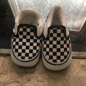 Baby checkered Vans